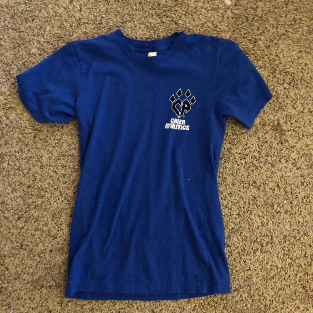 CHEER ATHLETICS BLUE CLAW TEE